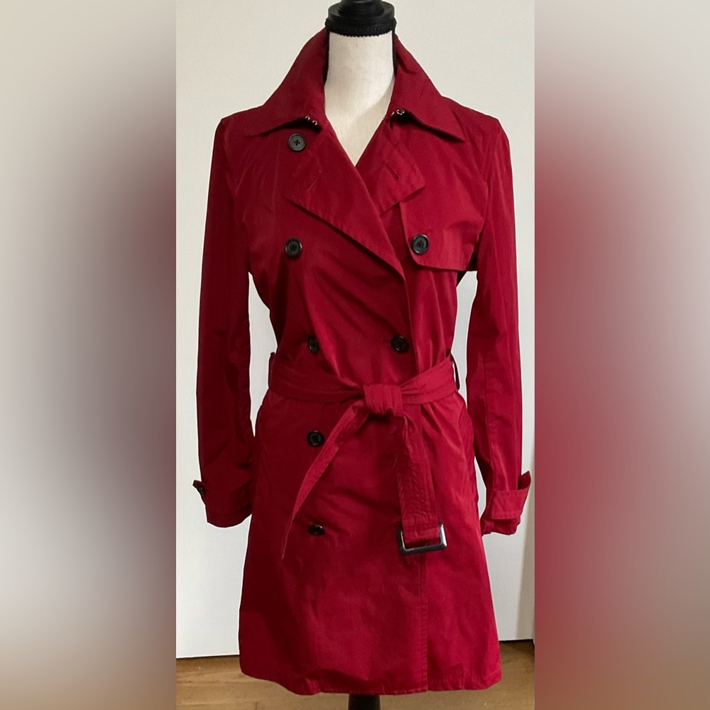 Ralph Lauren - Women's Red Trench Coat